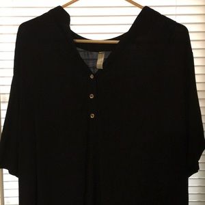 Black dress shirt
